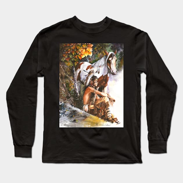 Sunburst Long Sleeve T-Shirt by Mightyfineart